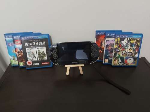 Sony Vita Console Plus 6x Vita Games